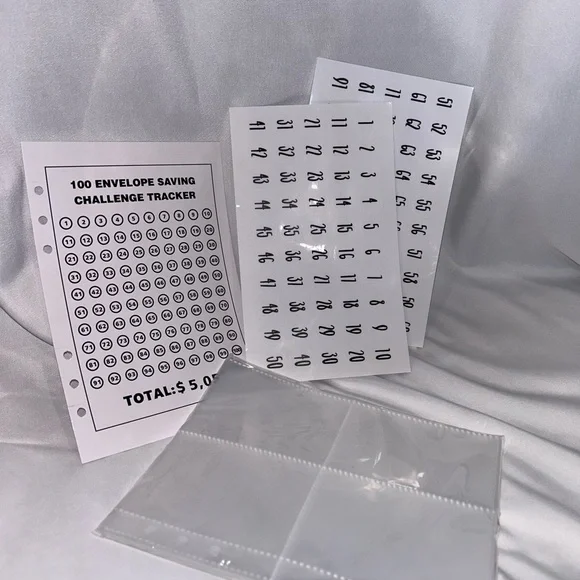 NEW 100 Envelope Savings and Agenda 52 binders - Picture 6 of 9